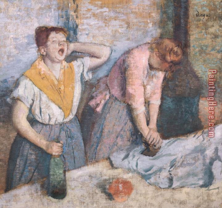 Edgar Degas The Laundresses